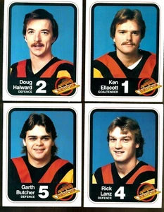 RARE 1981-82 CANUCKS TEAM ISSUES LOT OF 22 NEW CARDS - Bild 1 von 8