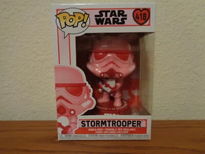 Funko Pop! Star Wars: Valentines - Stormtrooper with Heart #418 - Picture 1 of 3
