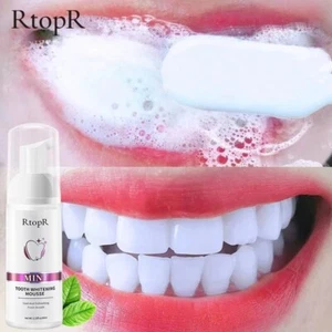 New Teeth Cleansing Whitening Mousse Toothpaste Remove Stains Oral Hygiene 60ml - Picture 1 of 6