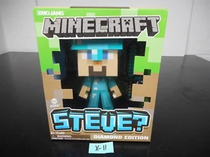 Minecraft STEVE DIAMOND EDITION 6" Vinyl Action Figure JINX Spin Master 2013 NEW - Picture 1 of 5