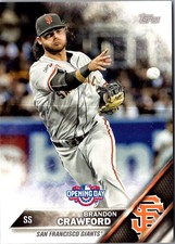 2016 Topps Opening Day Brandon Crawford #OD-15 San Francisco Giants