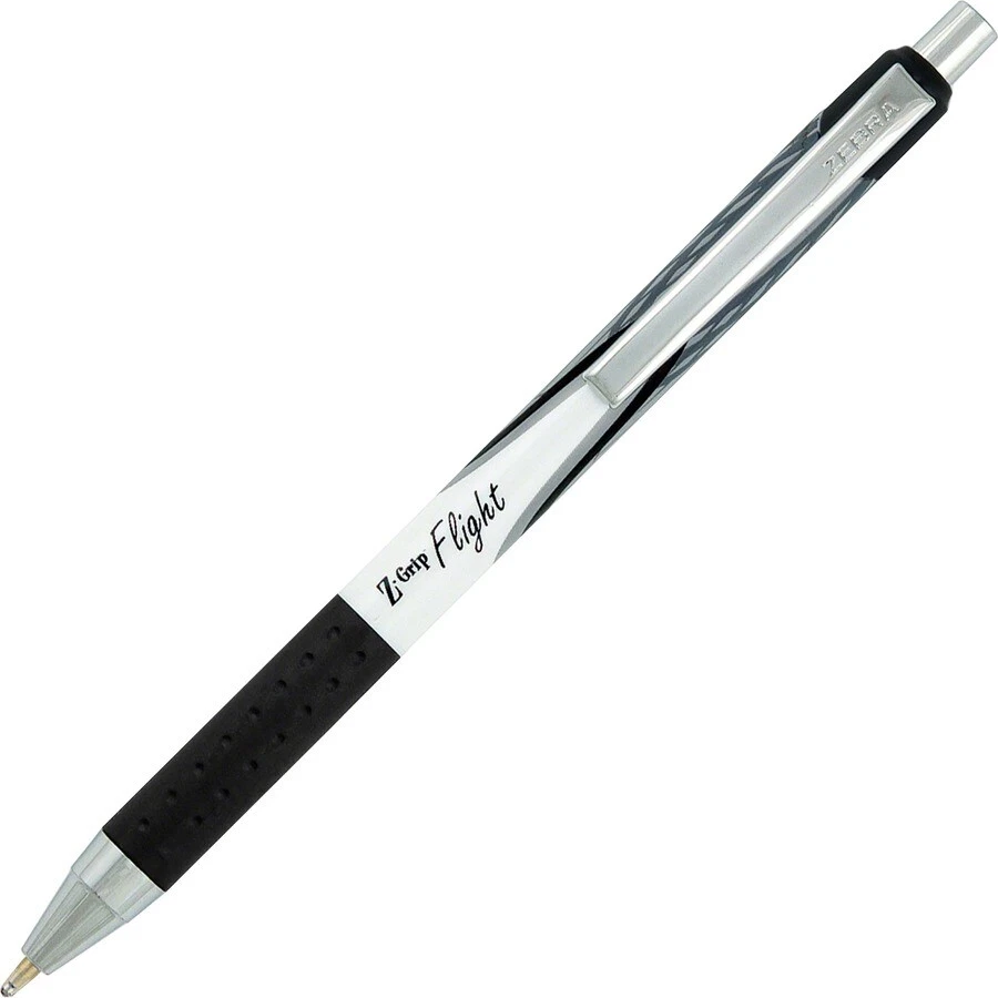 Zebra Z-Grip Flight Retractable Ballpoint Pen, 1.2mm, Choose Color & Pack Size - Image 1 of 1