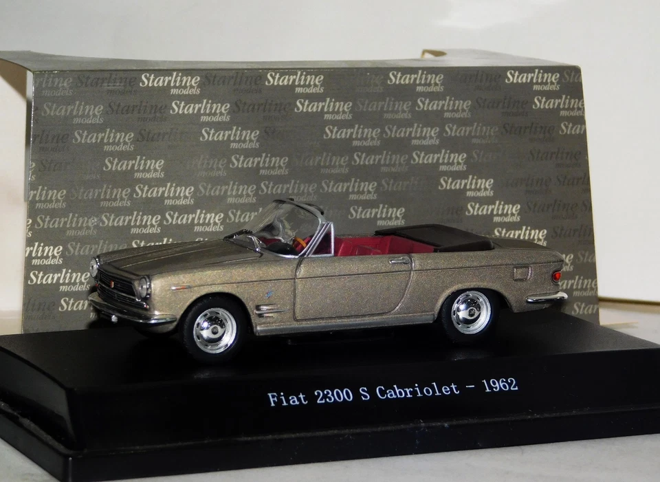 Fiat 2300 S Cabriolet 1962 Starline 1/43 Foto 1 de 1