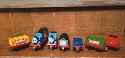 Thomas the Train Diecast Magnetic Lot of 11,  2009-2012 Gullane Mattel Toys - Image 1 of 4