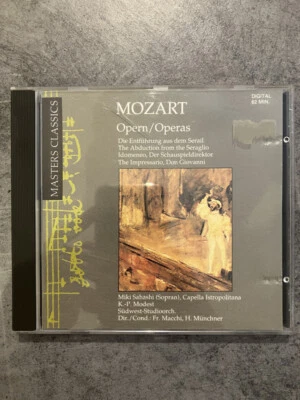 Wolfgang Amadeus Mozart - Masters Classics Operas CD EU Pressing W/ Bonus CD - Image 1 of 4