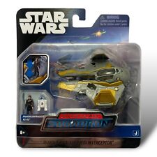 Star Wars Micro Galaxy Squadron Series 3 Anakin Jedi Interceptor R2-D2  0057 New
