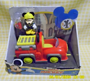 DISNEY JUNIOR MICKEY COFFRET CAMION DE POMPIER.. 100% NEUF - Picture 1 of 3