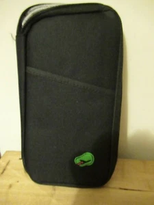 NEW Travel Wallet - Black - Zip Pockets etc. for passport, money, tickets etc. - Picture 1 of 3