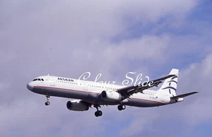 Aegean Airlines Airbus A321-231 SX-DGA, LHR, diapositiva a color, avión de aviación - Imagen 1 de 1