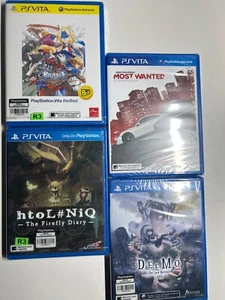 4 Asian/English PlayStation PS Vita Games Lot New SEALED - Picture 1 of 2