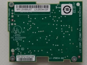 LSI Battery Backup Unit LSIiBBU07 Controller Board | L3-25034-03F | L3-25034-02 - Afbeelding 1 van 2
