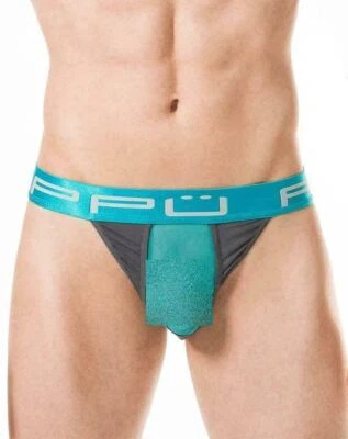 Lencería masculina ''PPU'' hombres tangas transparente gris 1803 MX3 Foto 1 de 3