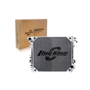 13754 Aluminum 3-Row Radiator For 2018-2023 Jeep Wrangler Gladiator 2.0 3.0 3.6L - Picture 1 of 6
