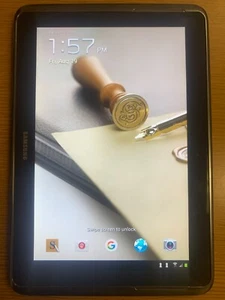 Samsung Galaxy Note SCH-I925 16GB, Wi-Fi + 4G (Verizon), 10.1in - Black - Picture 1 of 5