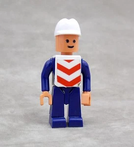 Sorpresa Figuras Con Cuerpo Triangular 1986 Calles Obreros de la Constucción - Imagen 1 de 4