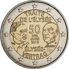 France 2 euro coin 2013 "Elysee Treaty" UNC