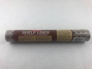 Rubbermaid Vintage Shelf Liner Tack Back 1978 Retro Roll 10'x12" Wicker Lattice - Picture 1 of 4