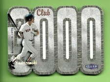 CARL YASTRZEMSKI 2000 FLEER 300 CLUB RED SOX