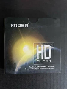 Filtro Fader HD densidad neutra variable 62 mm totalmente nuevo envío gratuito EE. UU. - Imagen 1 de 3