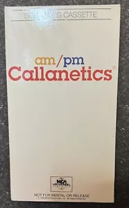 Vintage ~ 1992 am/pm Callanetics ~ VHS FITNESS ~ RARE PROMOTIONAL Screener - Picture 1 of 1