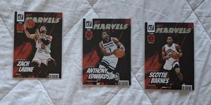 Anthony Edwards, Scottie Barnes & Zach Lavine , 3 X Net Marvels Case Hits . - Picture 1 of 2