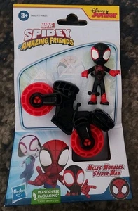 Marvel Spidey und seine tollen Freunde Miles Morales Motorrad Spider-Man Disney - Bild 1 von 2