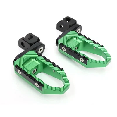 TRC 40mm Extended Rider Foot Pegs Green For Kawasaki Vulcan 1500/1600 02-08 - Image 1 of 4