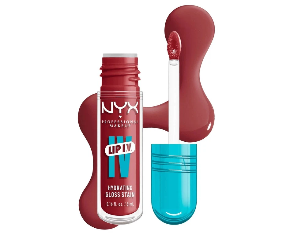 NYX PROFESSIONAL MAKEUP Lip IV Hydrating Glossy Lip Stain - 07 Bubblegum Burst