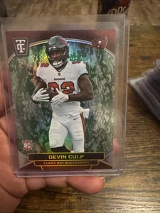 2024 Totally Certified Football - Devin Culp Camo Mirror Platinum /35 RC #119 - Bild 1 von 2