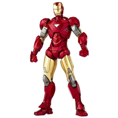 SCI-FI Revoltech 024 Iron Man 2 Mark 6 ABS PVC Action Figure Kaiyodo Marvel Hero - image 1 of 4
