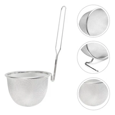  Scolapasta Con Manico Colino Per Noodles Cestello Filtrante Alimenti - Immagine 1 di 4