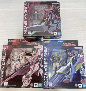 GUNDAM UNIVERSE XXXG-00W0 WING GUNDAM ZERO OZ-13MS GUNDAM EPYON etc Set of 3 - Picture 1 of 7