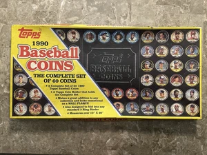1990 Topps Baseball Coins Complete Set of 60 coins - Great shape - Bild 1 von 10
