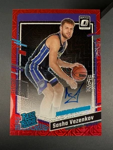 2023-24 Donruss Optic Sasha Vezenkov Rated Rookie Signatures Choice RC Auto #271 - Picture 1 of 2