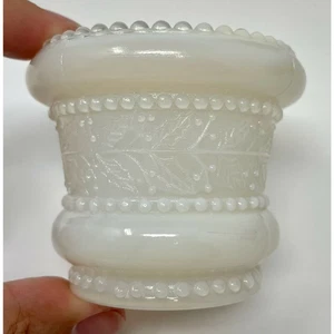 Vintage Summit Art Glas Opalisierend Perlen Stechpalme Band Zahnstocher Halter - Bild 1 von 4