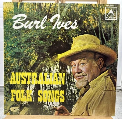 Burl Ives - Australian Folk Songs Record In Good Condition 6702 - Image 1 of 4
