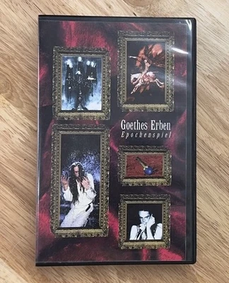 Goethes Erben - Epochenspiel (VHS, PAL IMPORT, 1999) Vintage Tape, German Rock - Image 1 of 4