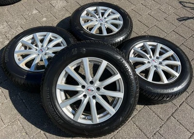 4 ALU 17" WINTERRÄDER MERCEDES GLC X204 X253 AUDI A8 4H 235/60R17 106H RDKS TOP - Bild 1 von 4