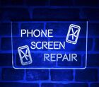 Screen Repair Neon LED Light Up Sign Hanging Display For Computer or Phone Shop