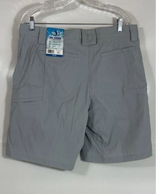Bermuda masculina Reel Legends Performance Clothing pesca UPF 50 Sun Quarry tamanho 36 - Imagem 1 de 4