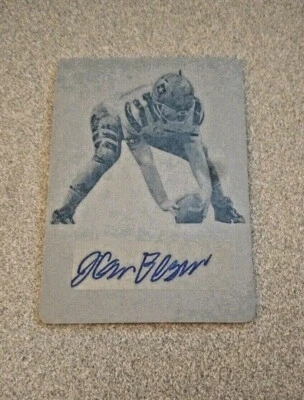 2016 Leaf Metal Army All-American Cyan Plate Auto #56 Johnny Den Bleyker 1/1 - Image 1 of 2