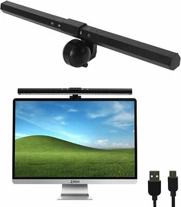 ZMH LED Monitor Computer Lampe Bildschirmlampe Klemmleuchte Schreibtischlampe - Afbeelding 1 van 9