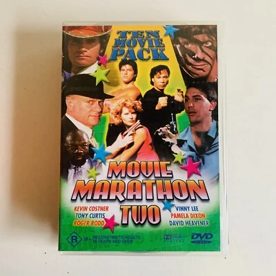 Movie Marathon Two (2) Region 4 DVD - Ten (10) Movie Pack - Free Post! - image 1 of 2