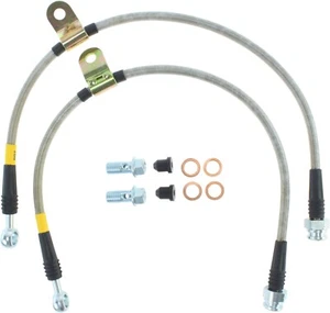 StopTech For Hyundai Genesis Coupe Stainless Steel Braided Brake Lines 950.51001 - Picture 1 of 2