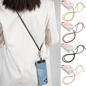 Cordon Polyester Universel Cou Corde Suspendue Sangle Téléphone pour Téléphones Mobiles Cellulaires - Photo 1 sur 35