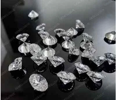 Loose Lab-Grown CVD Diamond LOT 2.00 MM D Color IF CLEARITY 279 PCS Certified - Image 1 of 3