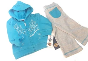 Harley-Davidson Infant Girls Hoody, Sweat Pants Jogger Toddler Outfit Gift Set - Picture 1 of 1