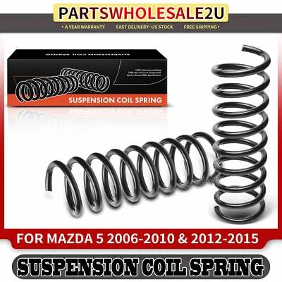 2Pcs Rear Driver & Passenger Sides Coil Springs for Mazda 5 2006-2010 2012-2015 - Image 1 of 4