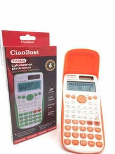X Calculatrice Électronique Scientifique Digital T-10529 240 Fonctions Solar - Afbeelding 1 van 1