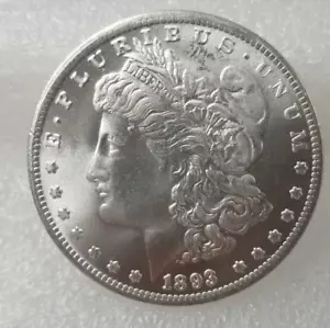 Hot ! 1893-CC Morgan dollar en argent Morgan Silver Dollar++++++ - Photo 1 sur 4